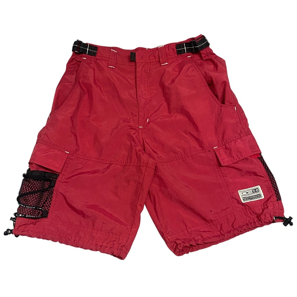 Y2K Ocean Pacific Red Board Shorts